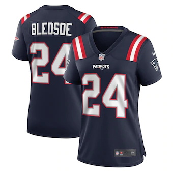 womens nike joshuah bledsoe navy new england patriots game 